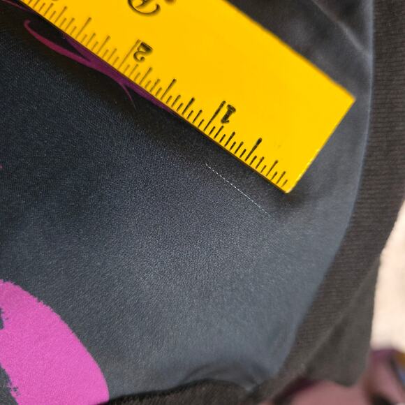 C Wonder SzL NWT Mixed media black Floral soft flowy Pullover Top Sweater Office - Picture 8 of 13